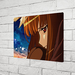 Холст прямоугольный Spice and Wolf - sad Holo, цвет: 3D-принт — фото 2