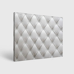 Холст прямоугольный Стёганая мебельная кожа - texture, цвет: 3D-принт