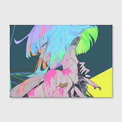 Холст прямоугольный Люси - Cyberpunk Edgerunners, цвет: 3D-принт — фото 2