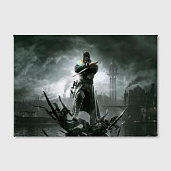 Холст прямоугольный Dishonored steampunk, цвет: 3D-принт — фото 2