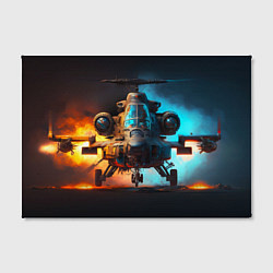 Холст прямоугольный Вертолет Ка - AI, цвет: 3D-принт — фото 2