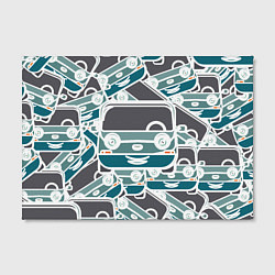 Холст прямоугольный Абстракция машина, цвет: 3D-принт — фото 2