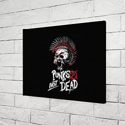 Холст прямоугольный Punks not dead - анархия, цвет: 3D-принт — фото 2