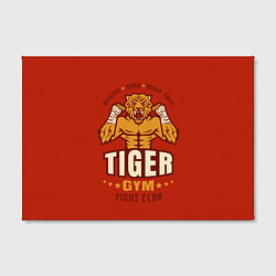 Холст прямоугольный Tiger - боец, цвет: 3D-принт — фото 2
