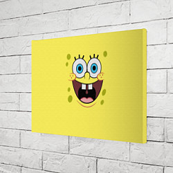 Холст прямоугольный Губка Спанч Боб, цвет: 3D-принт — фото 2