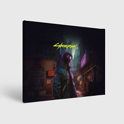 Картина прямоугольная Cyberpunk 2077 - Keanu Reeves