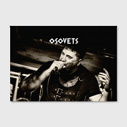 Холст прямоугольный Osovets metal band, цвет: 3D-принт — фото 2