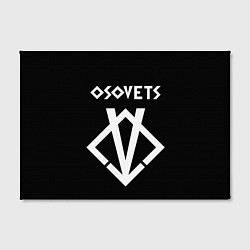 Холст прямоугольный Osovets metal band, цвет: 3D-принт — фото 2