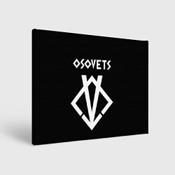 Холст прямоугольный Osovets metal band, цвет: 3D-принт