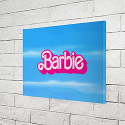 Холст прямоугольный Барби в облаках, цвет: 3D-принт — фото 2