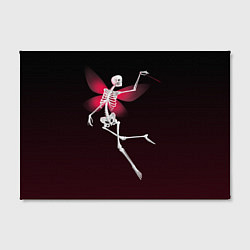 Холст прямоугольный Скелет фея, цвет: 3D-принт — фото 2
