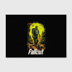 Холст прямоугольный Fallout poster, цвет: 3D-принт — фото 2