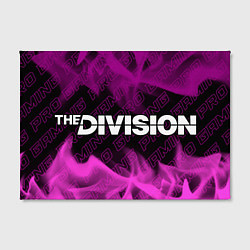 Холст прямоугольный The Division pro gaming по-горизонтали, цвет: 3D-принт — фото 2