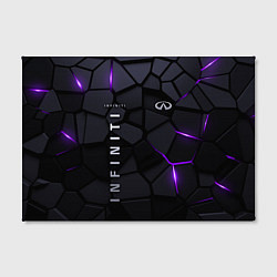 Холст прямоугольный Infiniti - плиты с эффектом свечения, цвет: 3D-принт — фото 2