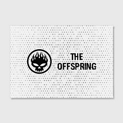 Холст прямоугольный The Offspring glitch на светлом фоне по-горизонтал, цвет: 3D-принт — фото 2