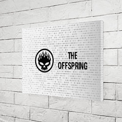 Холст прямоугольный The Offspring glitch на светлом фоне по-горизонтал, цвет: 3D-принт — фото 2