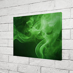 Холст прямоугольный Зеленый дым, цвет: 3D-принт — фото 2