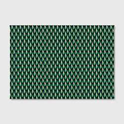 Холст прямоугольный Чешуя зеленого змея, цвет: 3D-принт — фото 2