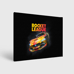 Холст прямоугольный Rocket League - Tyranno GXT, цвет: 3D-принт