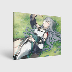 Холст прямоугольный Genshin Impact Shenhe поле, цвет: 3D-принт