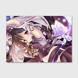 Холст прямоугольный Touhou Project Рейму Cute, цвет: 3D-принт — фото 2