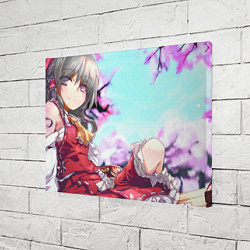 Холст прямоугольный Touhou Project Рейму Cute, цвет: 3D-принт — фото 2