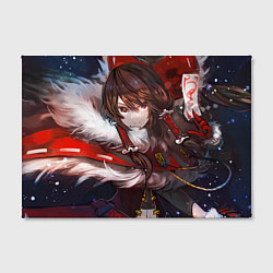 Холст прямоугольный Touhou Project Рейму Winter, цвет: 3D-принт — фото 2