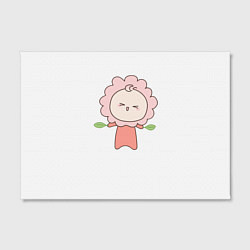 Холст прямоугольный Chippi Twins для неё, цвет: 3D-принт — фото 2