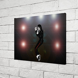 Холст прямоугольный Michael Jackson в прыжке, цвет: 3D-принт — фото 2