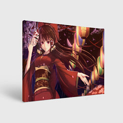 Холст прямоугольный Touhou Project Рейму кицунэ, цвет: 3D-принт