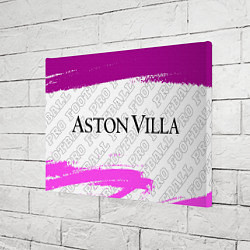 Холст прямоугольный Aston Villa pro football по-горизонтали, цвет: 3D-принт — фото 2