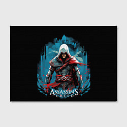 Холст прямоугольный Assassins creed холодный фон, цвет: 3D-принт — фото 2