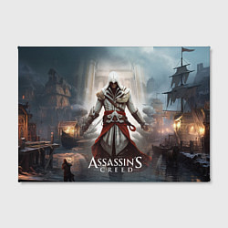 Холст прямоугольный Assassins creed poster game, цвет: 3D-принт — фото 2