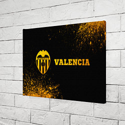 Холст прямоугольный Valencia - gold gradient по-горизонтали, цвет: 3D-принт — фото 2