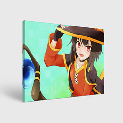 Холст прямоугольный Konosuba Мэгумин, цвет: 3D-принт