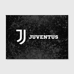 Холст прямоугольный Juventus sport на темном фоне по-горизонтали, цвет: 3D-принт — фото 2