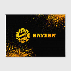Холст прямоугольный Bayern - gold gradient по-горизонтали, цвет: 3D-принт — фото 2