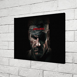 Холст прямоугольный Metal gear Venom Snake, цвет: 3D-принт — фото 2
