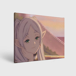 Холст прямоугольный Frieren Cute, цвет: 3D-принт
