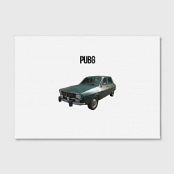 Холст прямоугольный Автомобиль PUBG, цвет: 3D-принт — фото 2