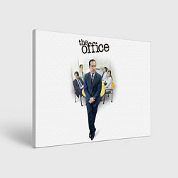 Холст прямоугольный Characters of the TV series office, цвет: 3D-принт