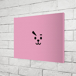 Холст прямоугольный BT21 Cooky, цвет: 3D-принт — фото 2
