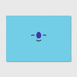 Холст прямоугольный BT21-Koya, цвет: 3D-принт — фото 2