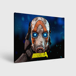 Холст прямоугольный Маска в руке Borderlands 4, цвет: 3D-принт