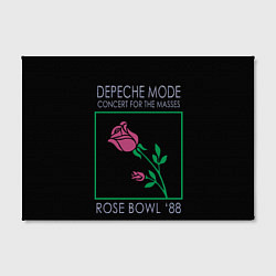 Холст прямоугольный Depeche Mode - Rose Bowl, цвет: 3D-принт — фото 2