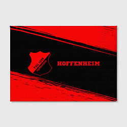 Холст прямоугольный Hoffenheim - red gradient по-горизонтали, цвет: 3D-принт — фото 2