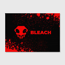 Холст прямоугольный Bleach - red gradient по-горизонтали, цвет: 3D-принт — фото 2