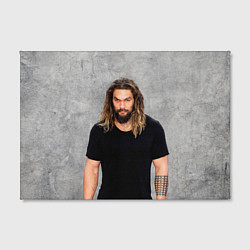 Холст прямоугольный Jason Momoa, цвет: 3D-принт — фото 2