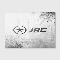 Холст прямоугольный JAC - white gradient по-горизонтали, цвет: 3D-принт — фото 2