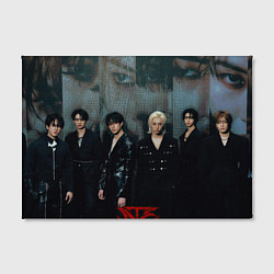 Холст прямоугольный Stray Kids ninth album Ate, цвет: 3D-принт — фото 2